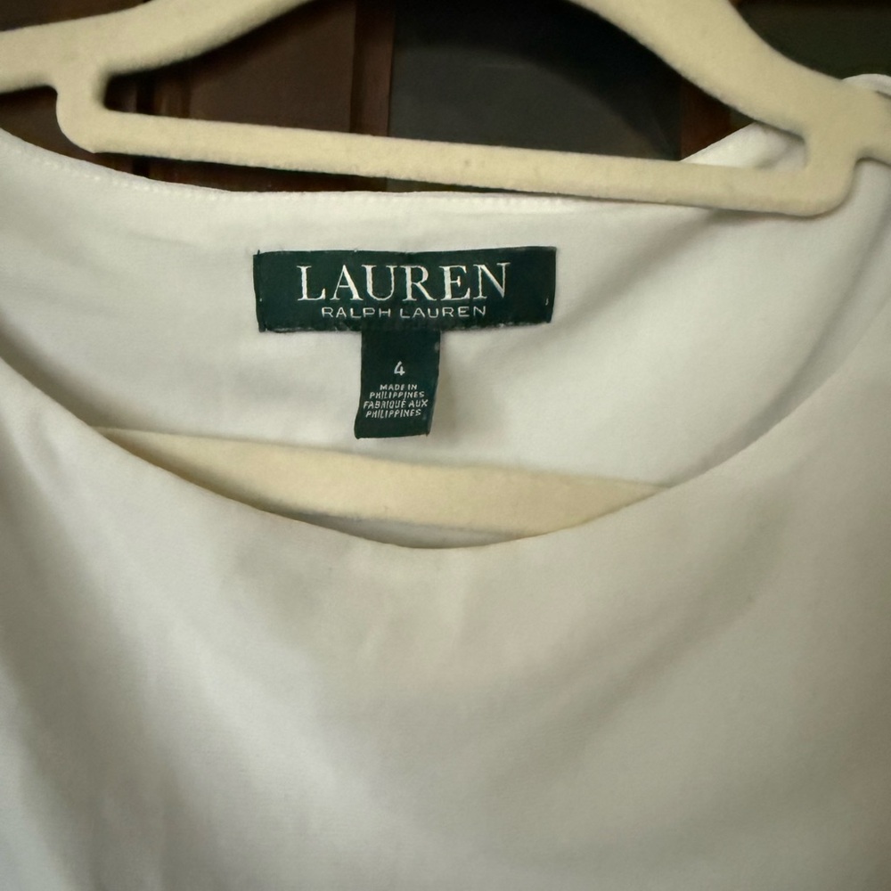 Lauren by Ralph Lauren Navy and White Dress - Picture 3 of 6